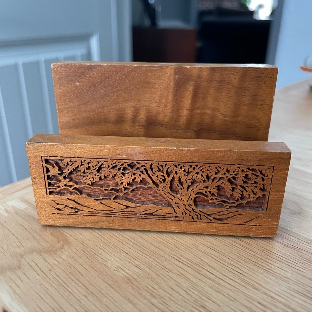 Lasercraft Businesses Card Holder